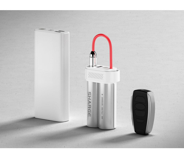 Sharge PowerBank Pouch Mini 30W 10000mAh Biały - 1455945 - zdjęcie 7